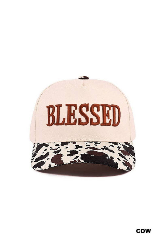 Blessed Two Tone Cotton Cap