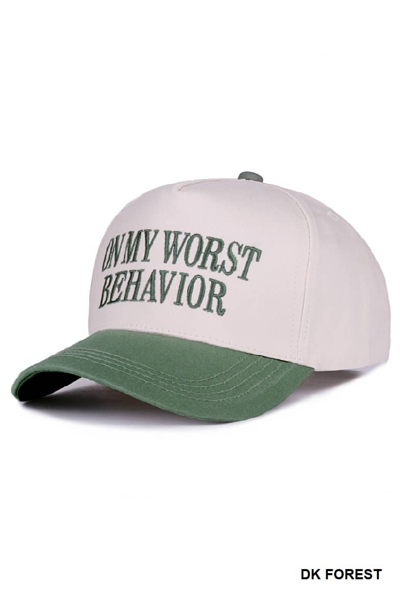 God Is Good All The Time - Two Tone Canvas Cotton Cap