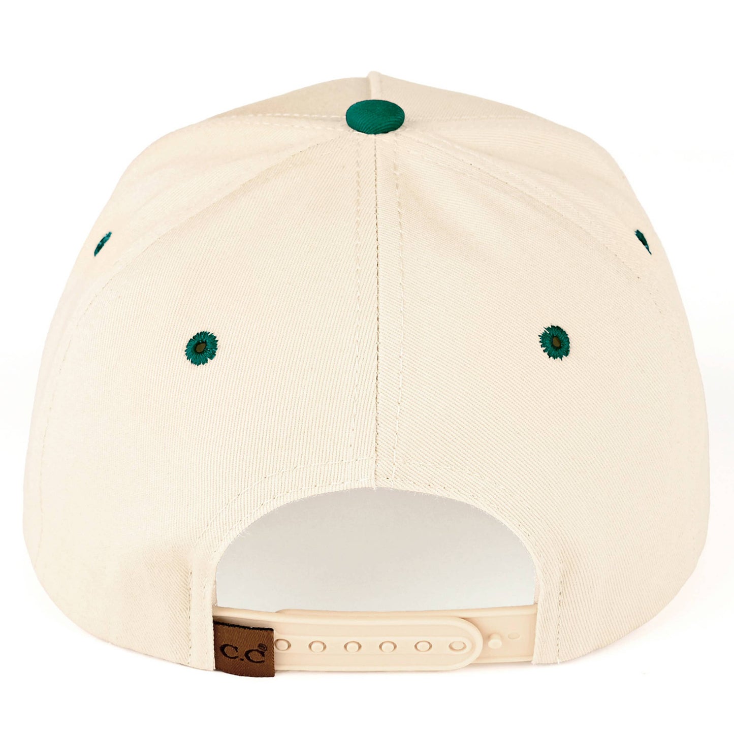 C.C YEEHAW Embroidery Two Tone Cotton Trucker Cap