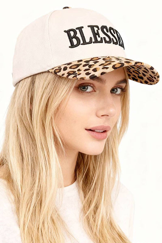Blessed Two Tone Cotton Cap