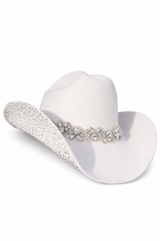 Starlight Brim Rhinestone Western Wear Hat