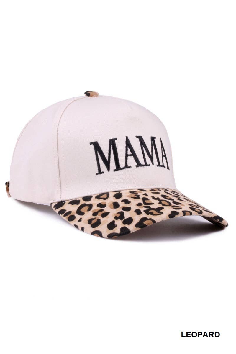MAMA - Two Tone Canvas Baseball Cap