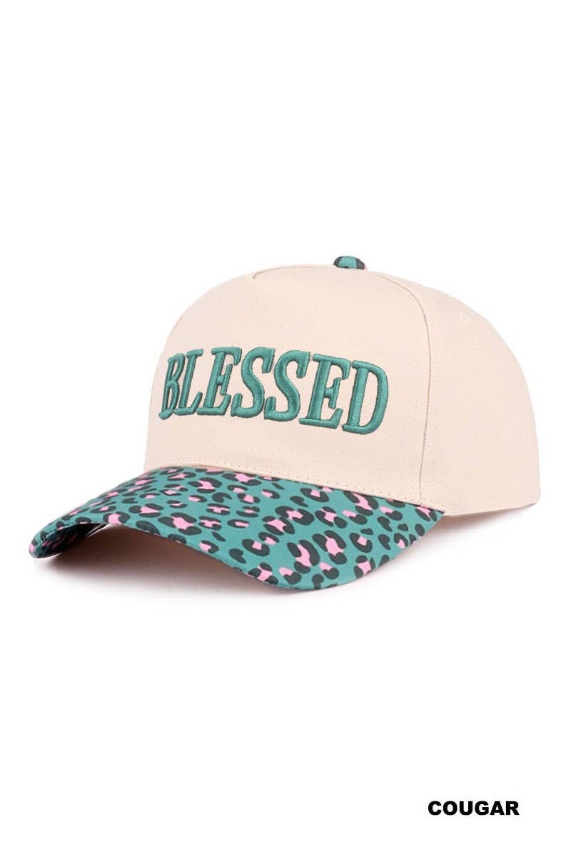 Blessed Two Tone Cotton Cap
