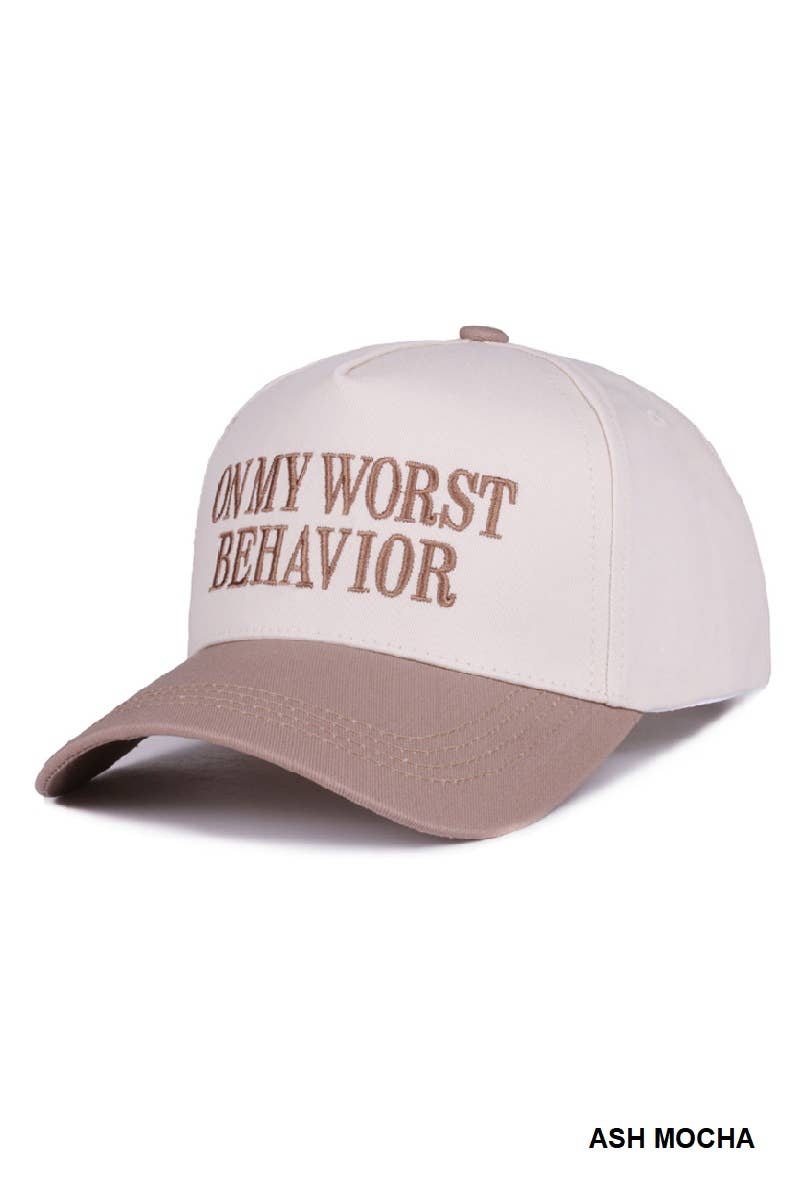 God Is Good All The Time - Two Tone Canvas Cotton Cap