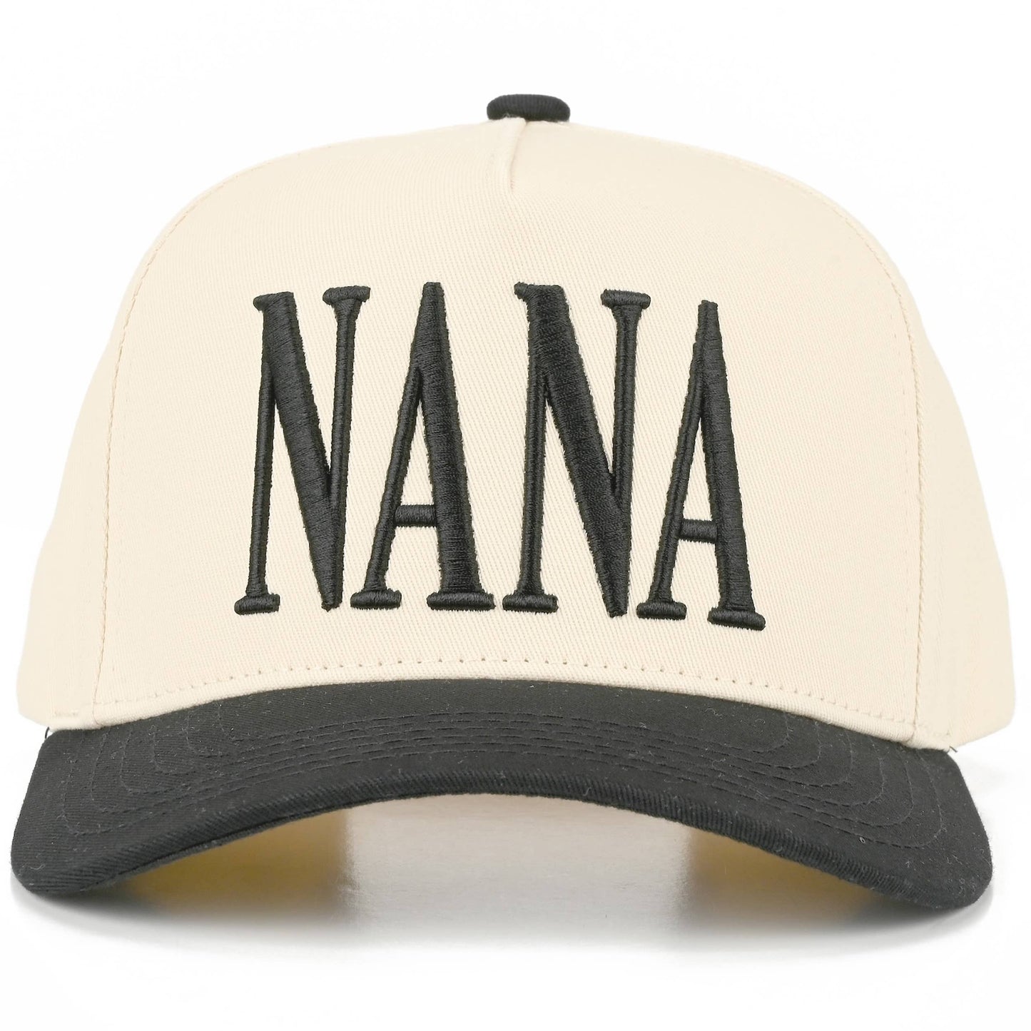 C.C NANA Letter on Two Tone Trucker Hat