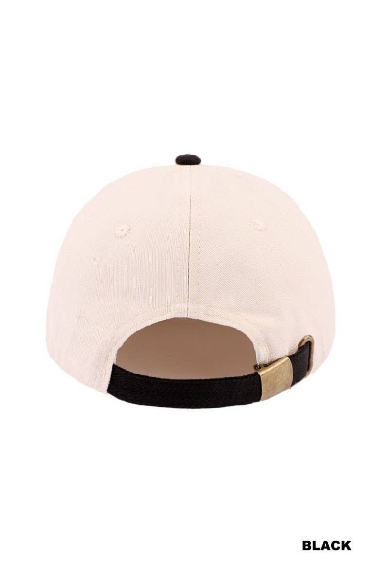 Expensive & Difficult - Two Tone Canvas Cotton Cap
